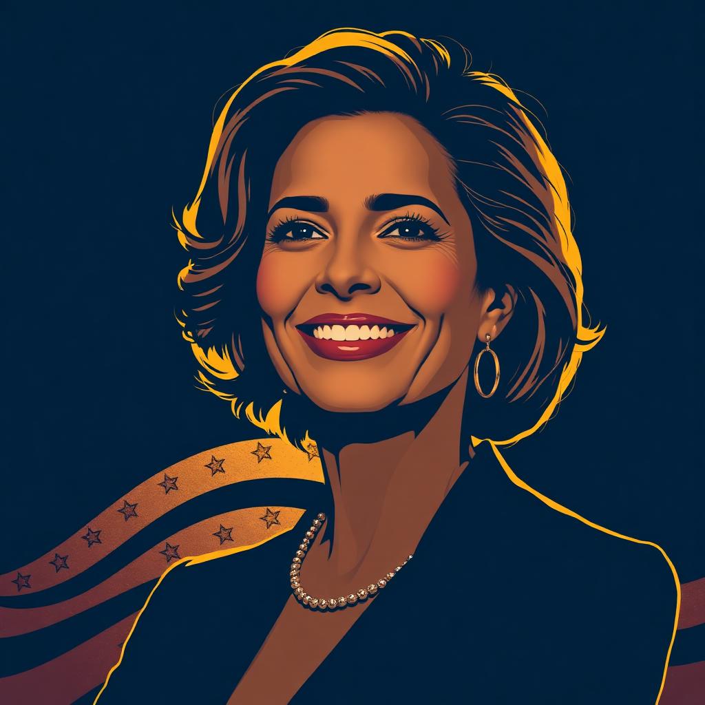 Retrato ilustrativo de Alessandra Crisanto